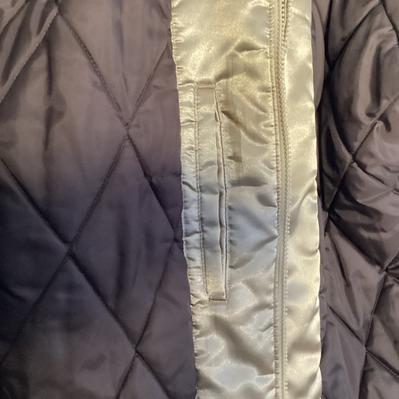 Ecko Unlimited Vtg.? Gold And Brown Quilted Full Zip Bomber / Varsity Jacket 2XL - Picture 6 of 11